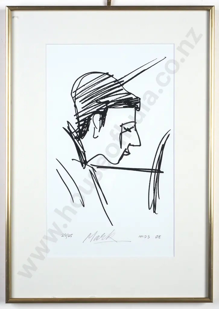 Michael Smither - 'Mark', Screenprint LE 20/25 (2008) Image 1++