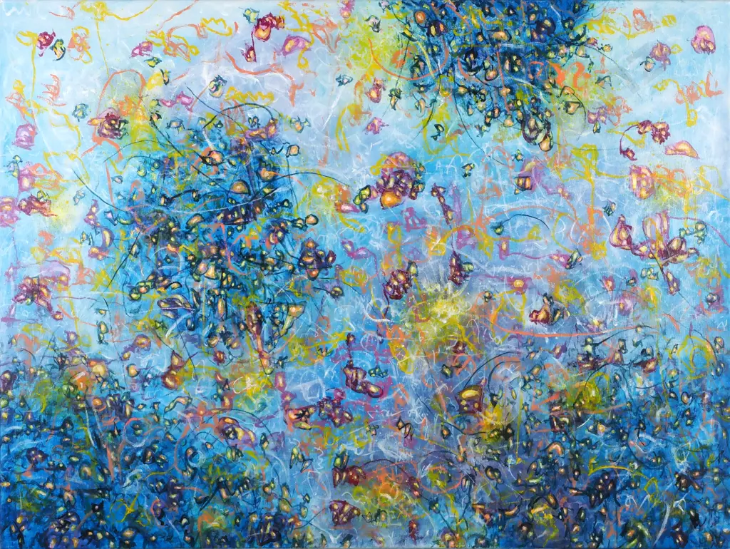 Keith Morant - '2284', Acrylic on Stretched Canvas Image 1++