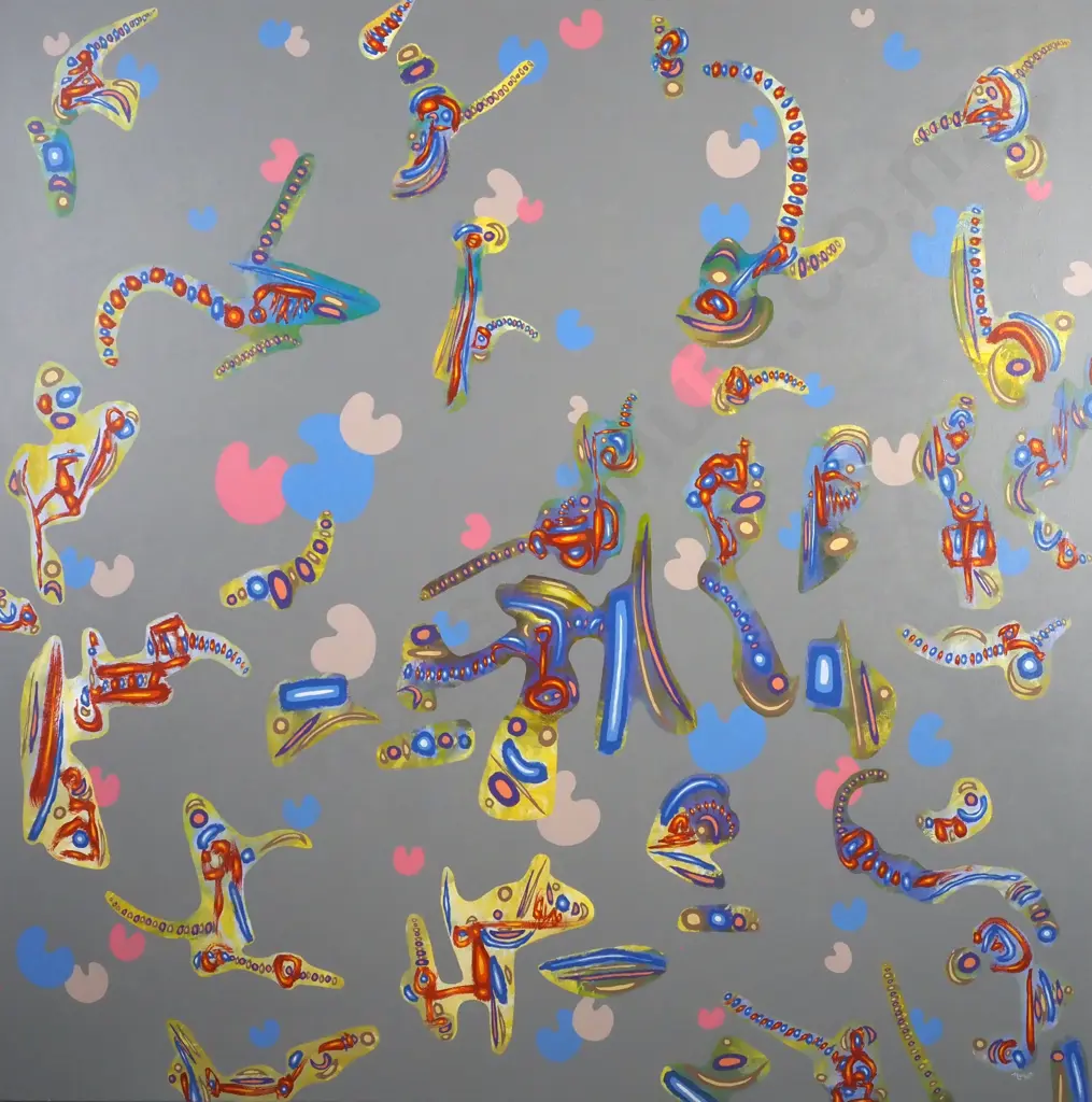 Keith Morant - 'Innocence And Reason', Acrylic on Stretched Canvas Image 1++