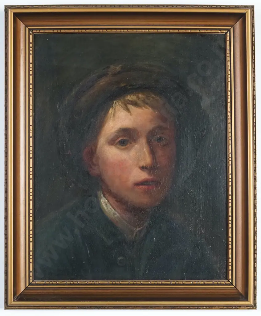 Late Georgian Period Portrait of a Young Man, Oil on Board Image 1++