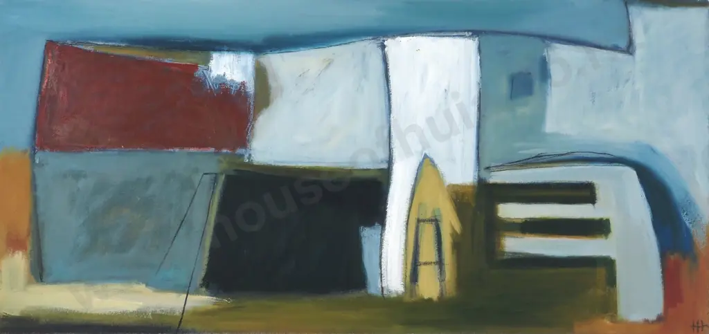 Heath Hearn - ‘Bunker’, Oil on Panel (2013) Image 1++