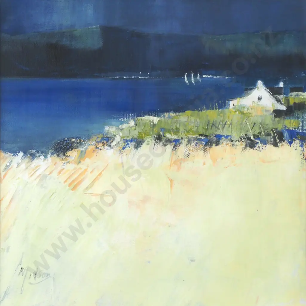 Alison Midson - 'Kintyre View', Oil on Canvas Image 1++