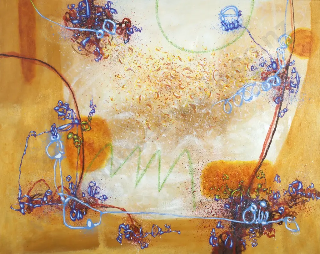Keith Morant - 'Wind Song', Acrylic on Stretched Canvas Image 1++