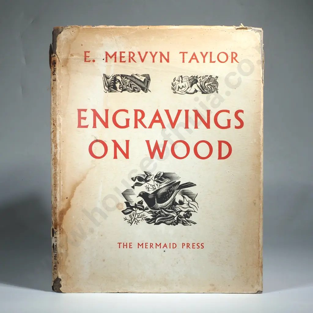 E. Mervyn Taylor - 'Engravings on Wood, Book Printed from the Artists' Original Blocks (1957) Image 1++
