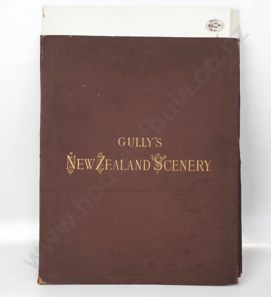 Leather Folio Containing 12 John Gully Chromolithographs Image 1++