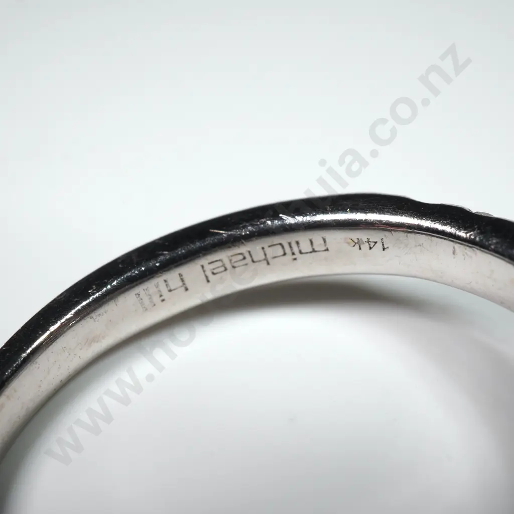 14ct White Gold, Diamond Michael Hill Ring Image 1++