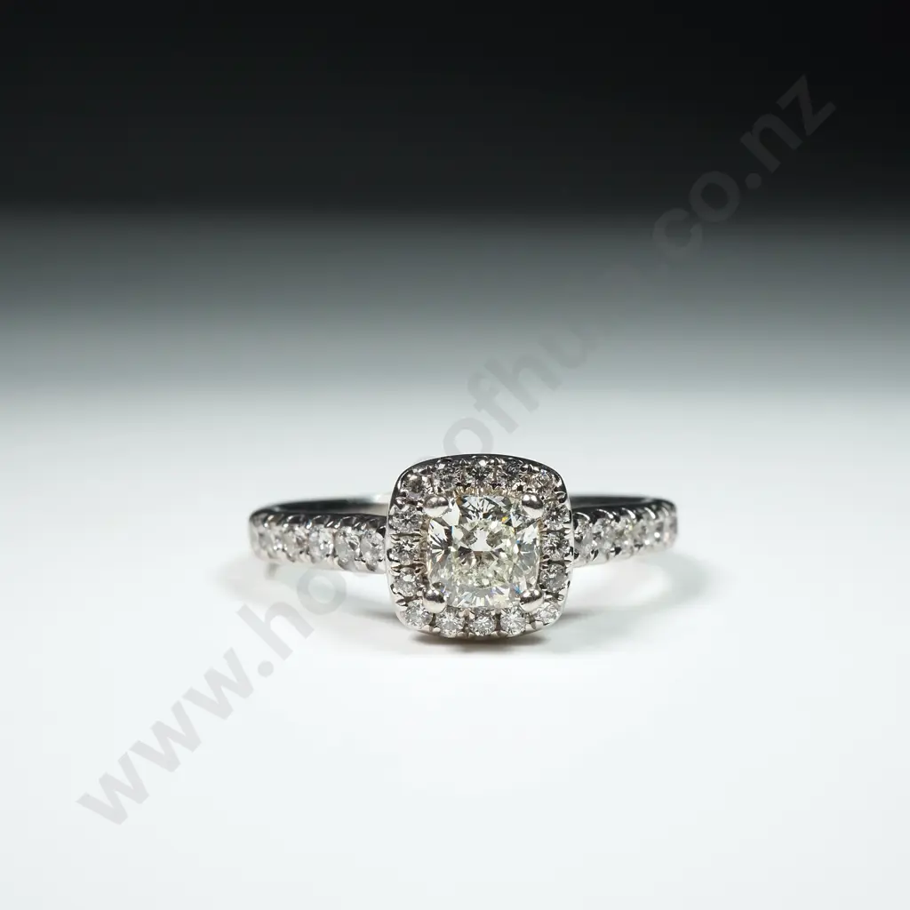 14ct White Gold, Diamond Michael Hill Ring Image 1++