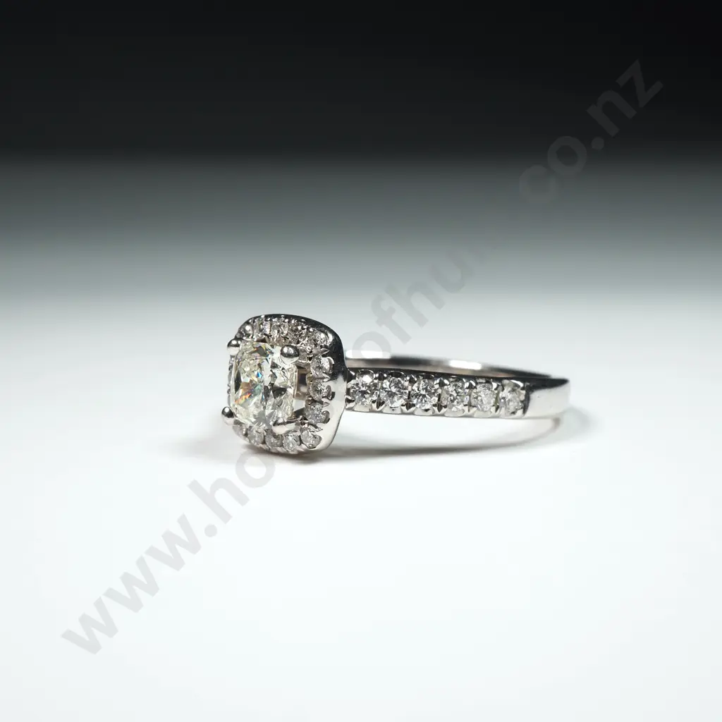 14ct White Gold, Diamond Michael Hill Ring Image 1++