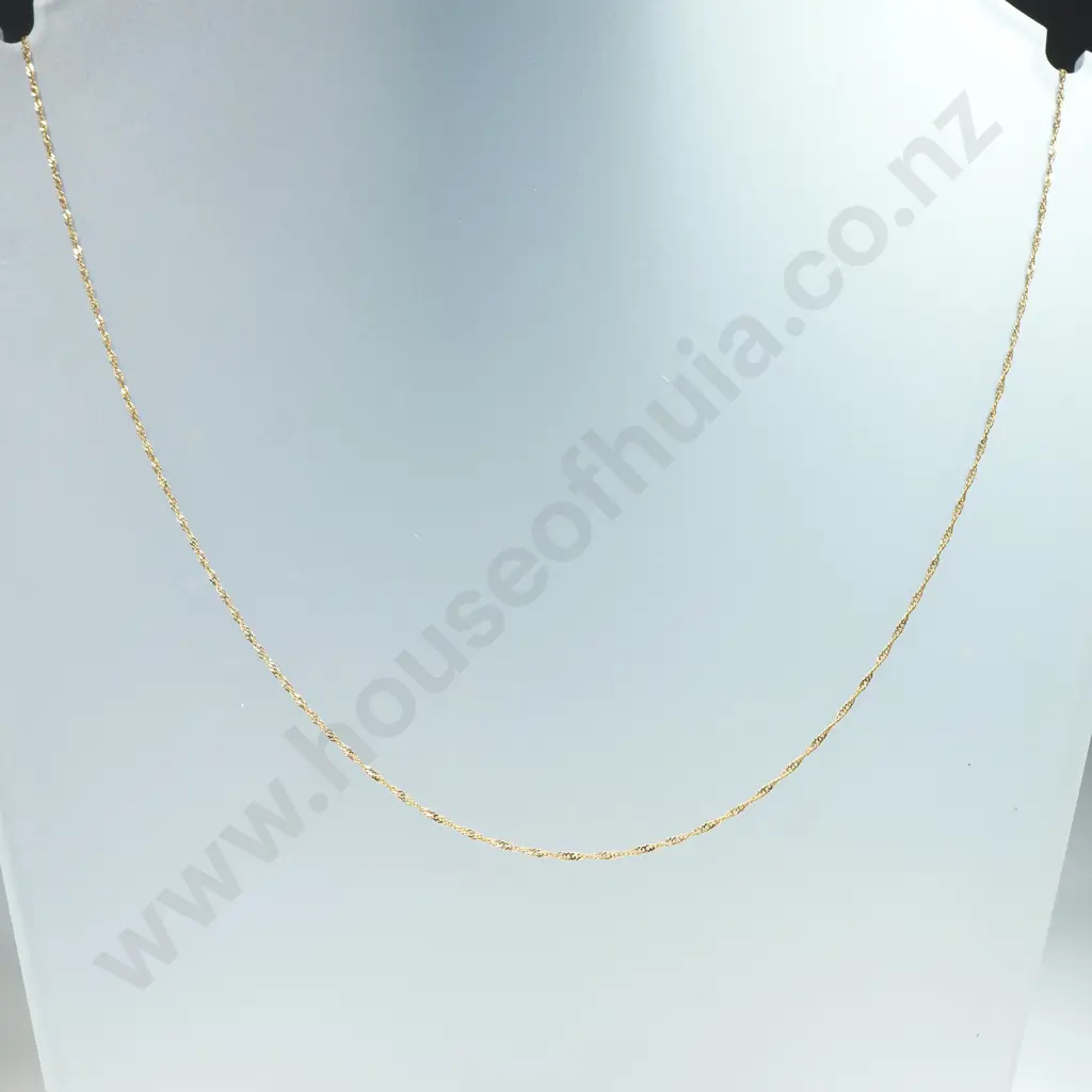 9ct Fine Necklace Image 1++