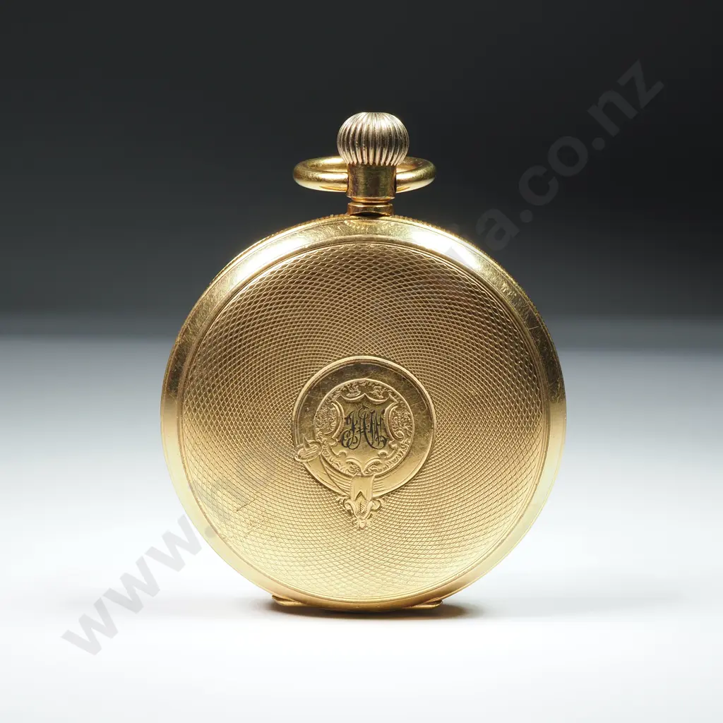 Antique Rolled Gold Rolex Pocket Watch w Military Connection "From Headquarters Staff 6.4.32" Image 1++