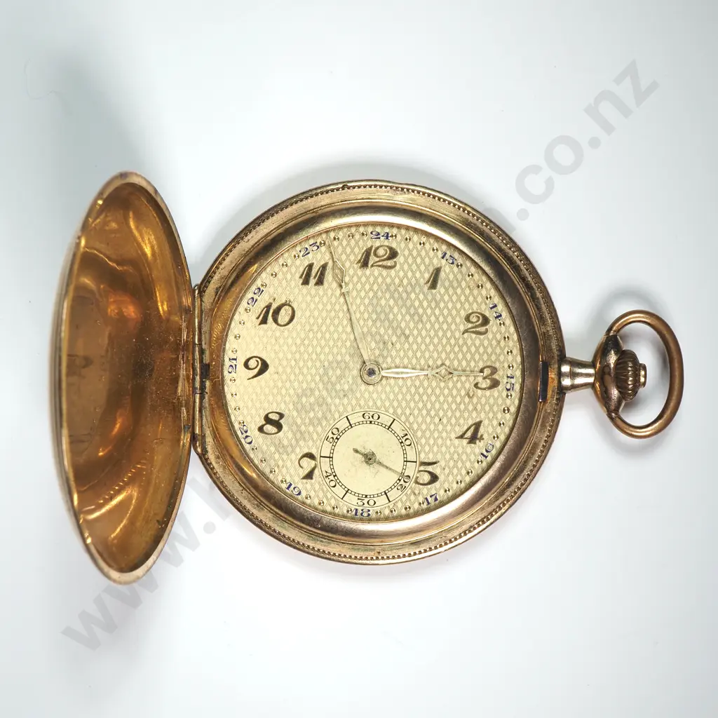 Antique Rolled Gold Pocket Watch Image 1++