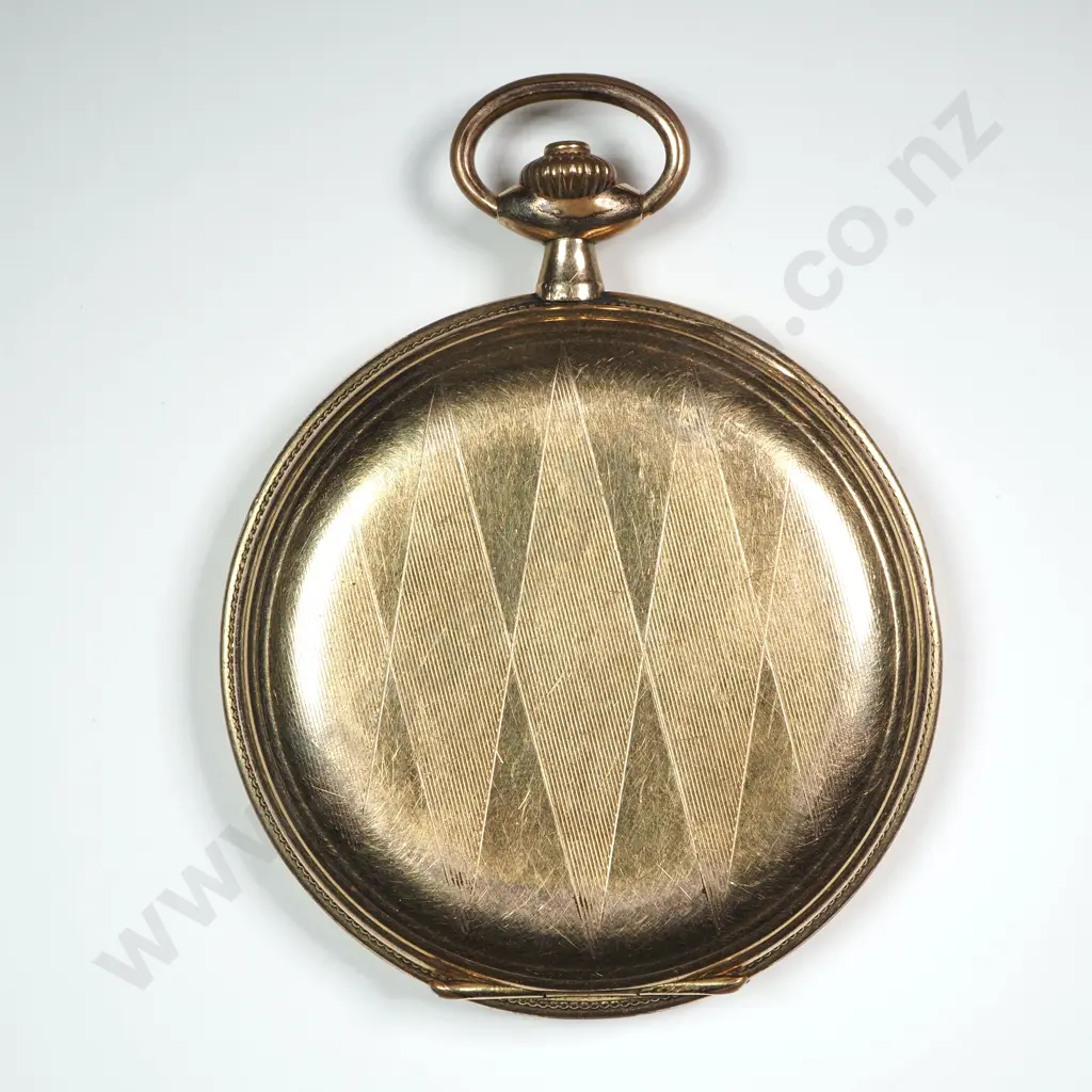 Antique Rolled Gold Pocket Watch Image 1++