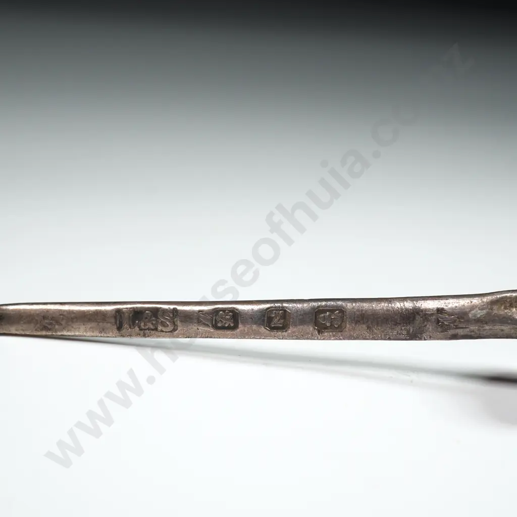 Antique Sterling Silver Snuff Scooper w English Hallmarks Image 1++