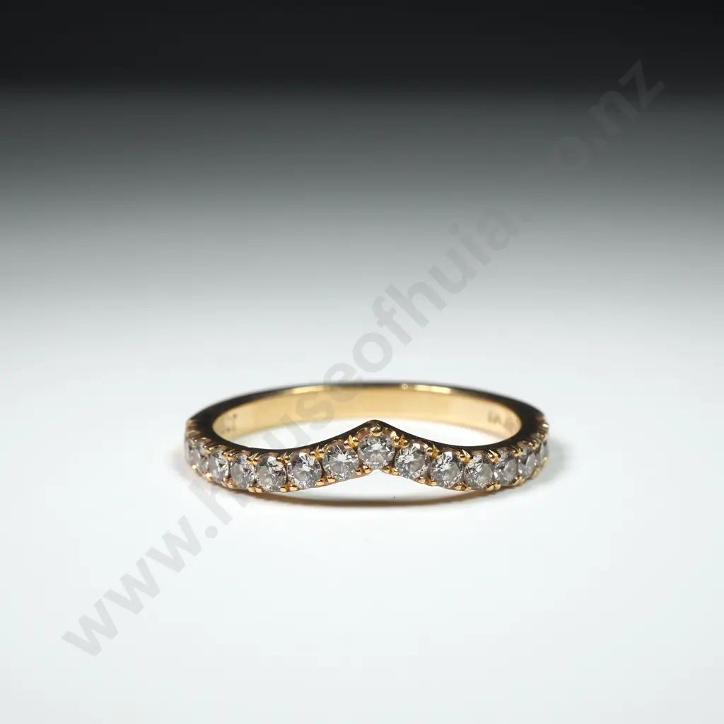 18ct Gold Diamond Eternity Ring Image 1++
