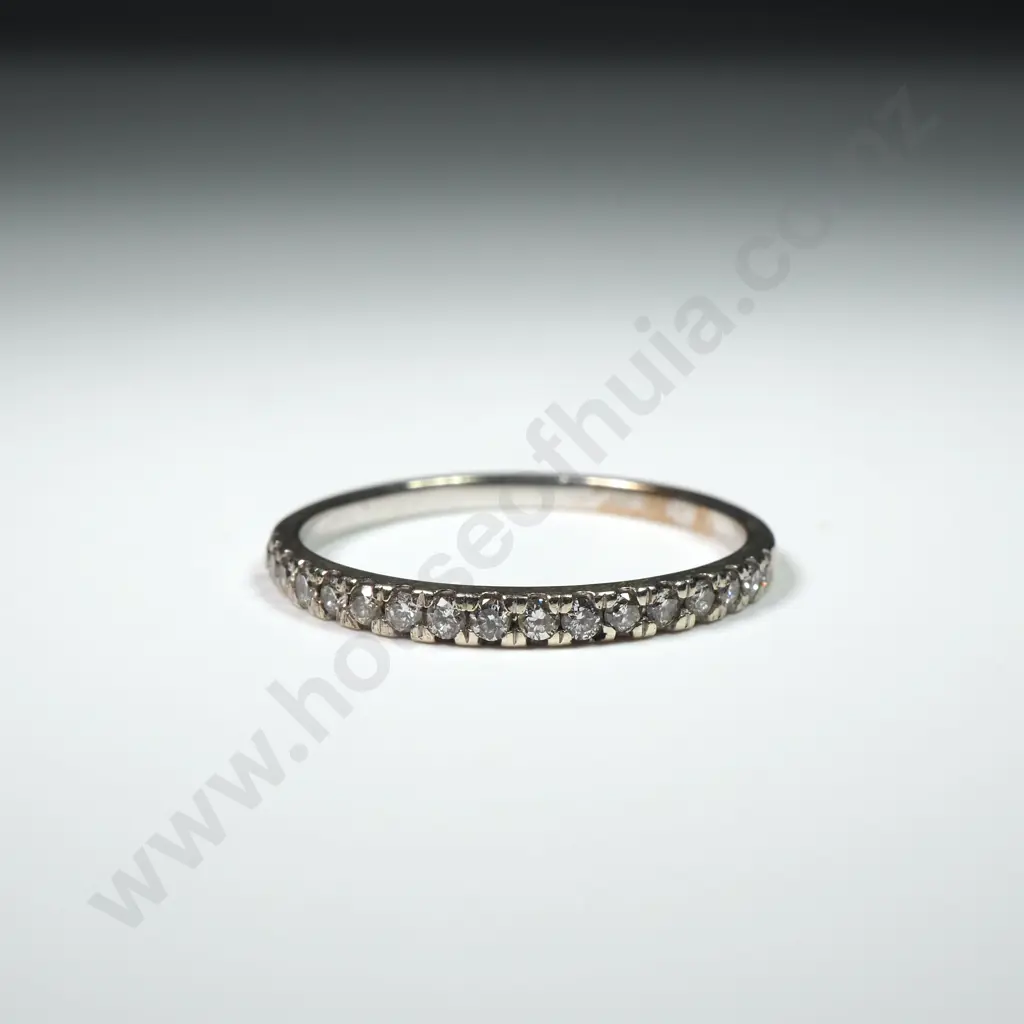 9ct Gold Half Eternity Image 1++