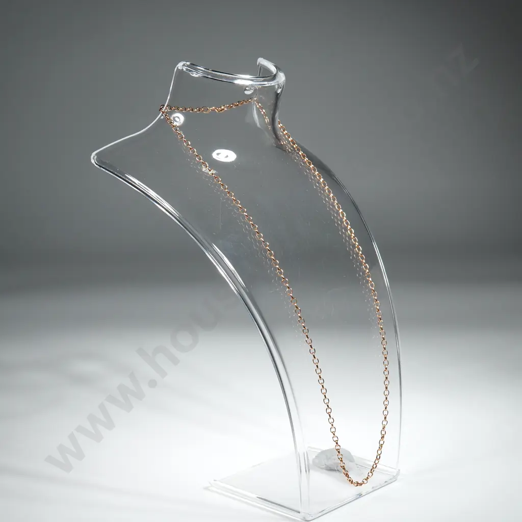 9ct Gold Belcher Necklace Image 1++