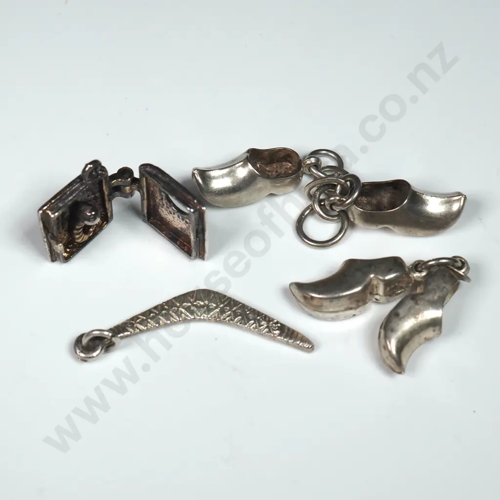 Assorted Sterling Silver Charms Image 1++