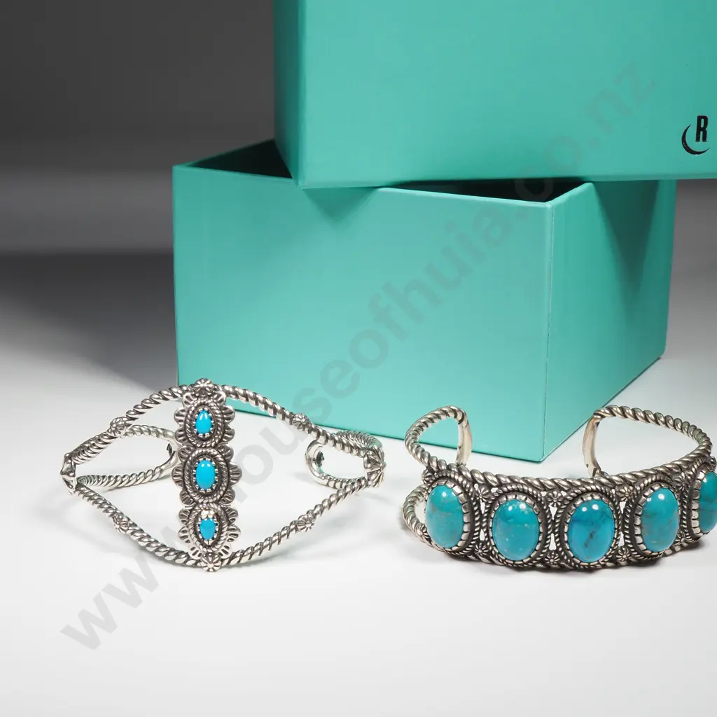 Two Sterling Silver Carolyn Pollack Bracelets - As New Image 1++