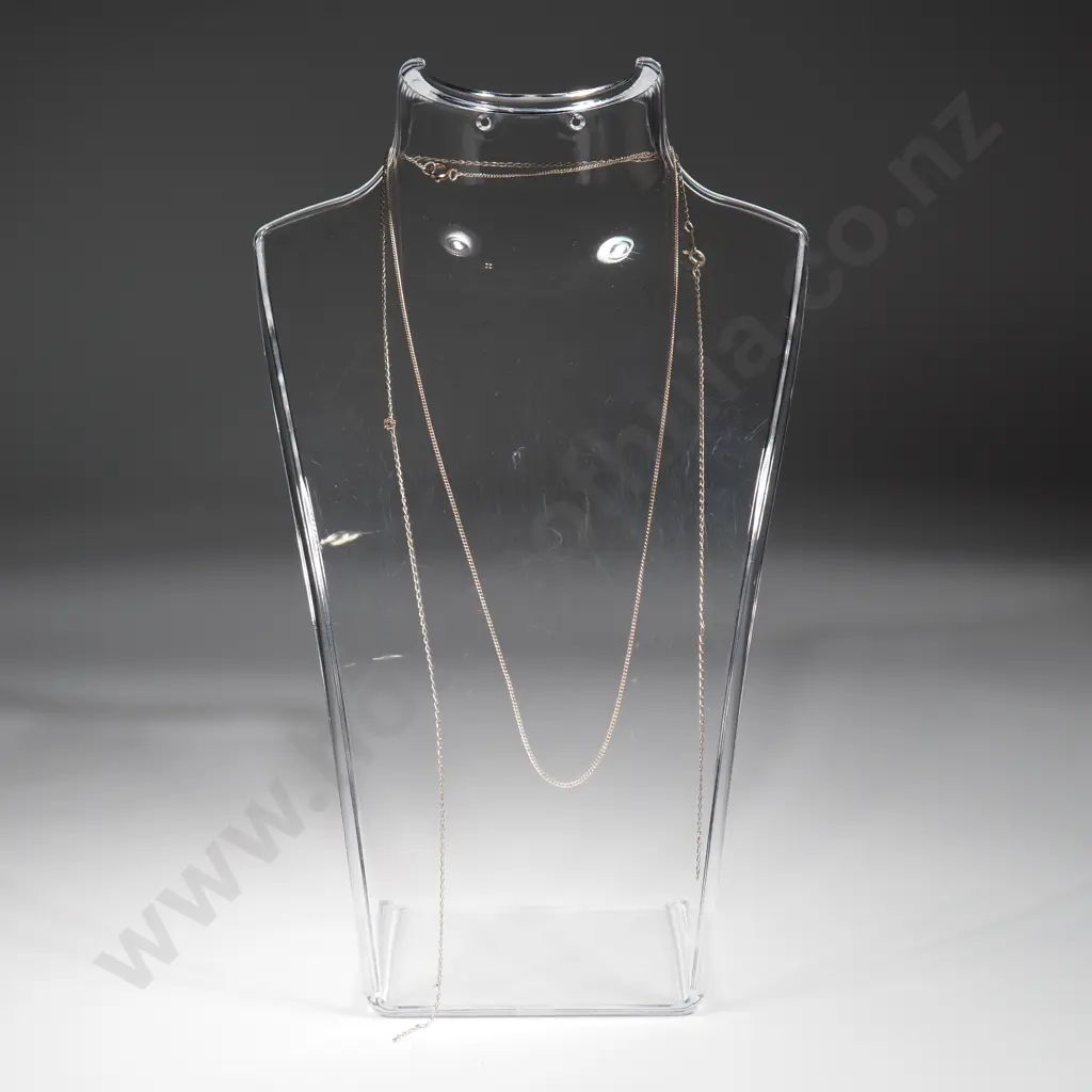 Two Sterling Silver Chains A/F Image 1++