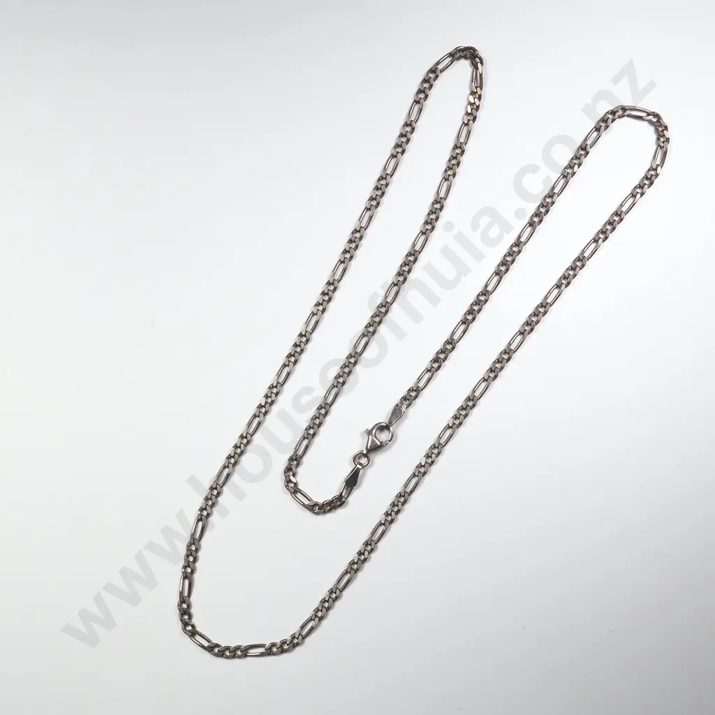 Sterling Silver Figaro Chain Image 1++