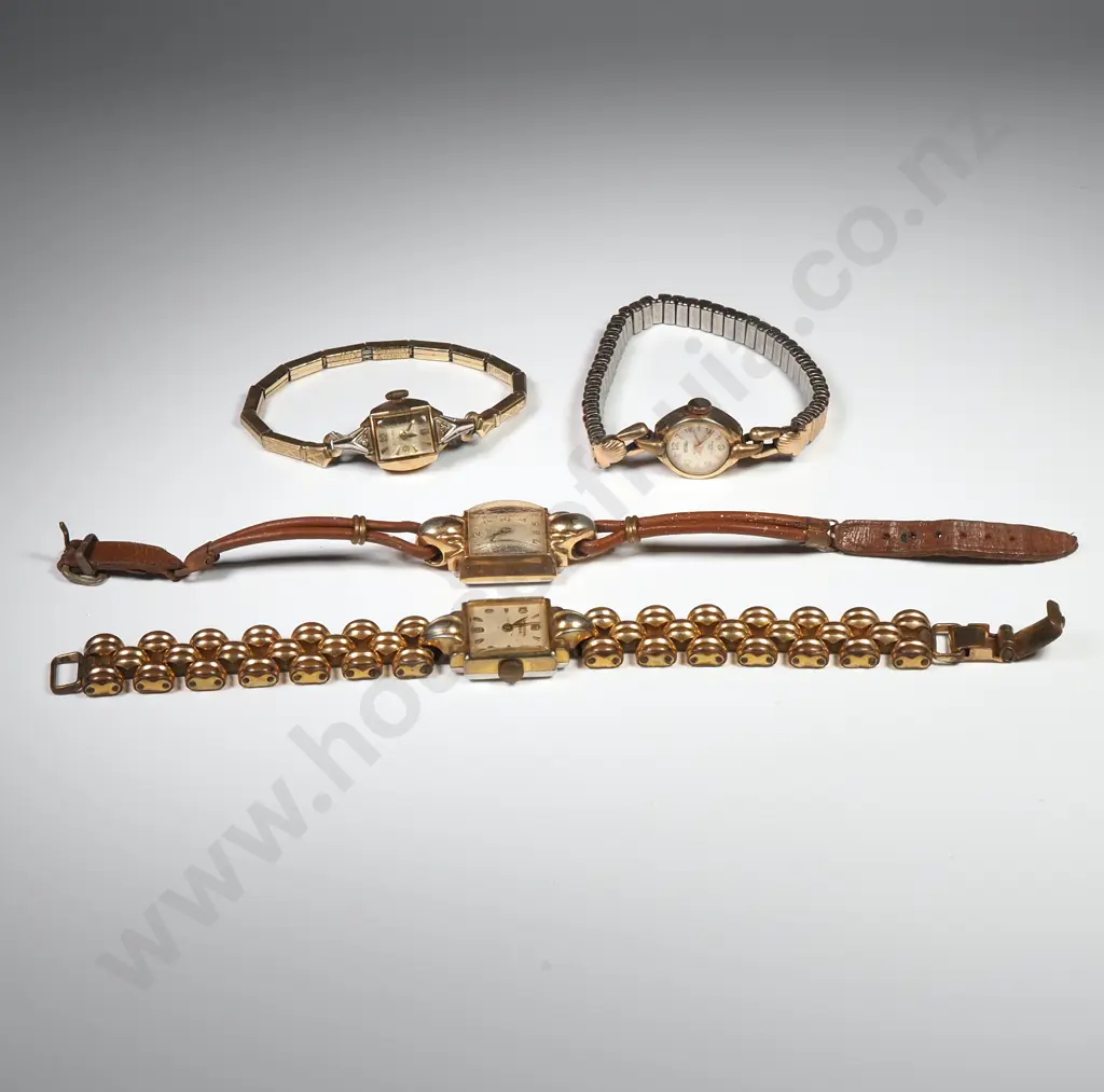 Four Ladies Vintage  Wristwatches Image 1++