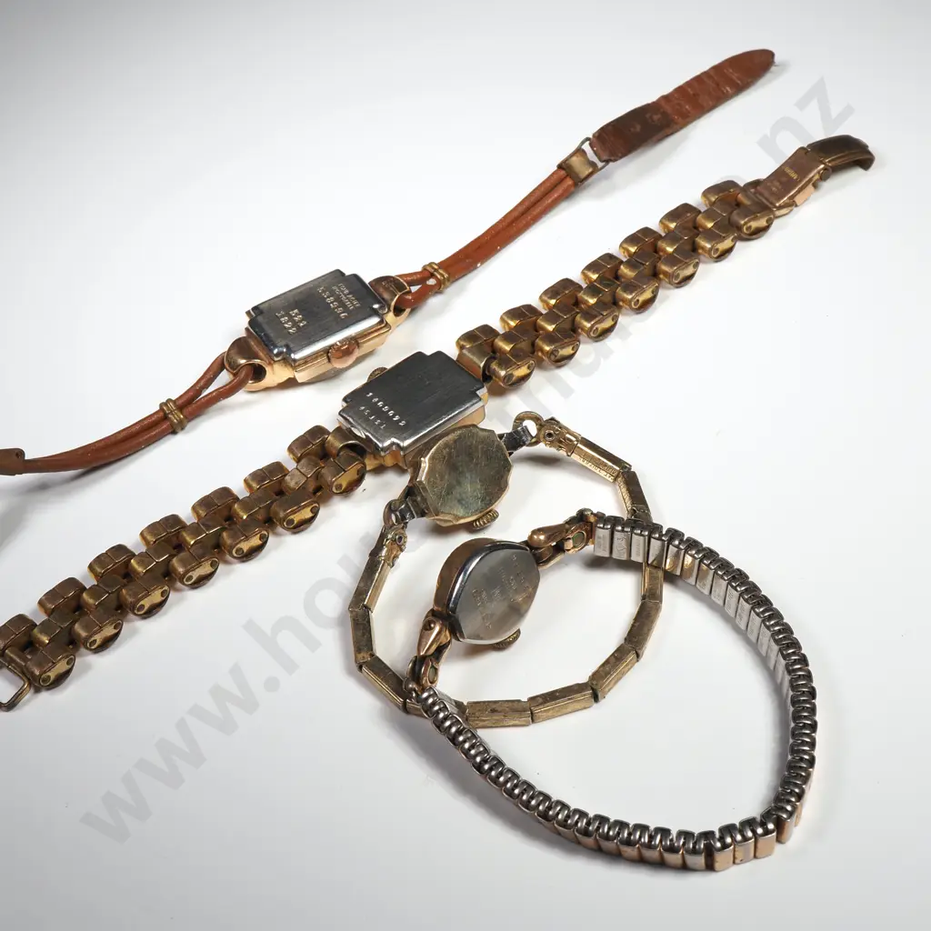 Four Ladies Vintage  Wristwatches Image 1++