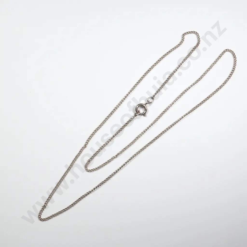 Sterling Silver Fine Trace Link Chain  Image 1++