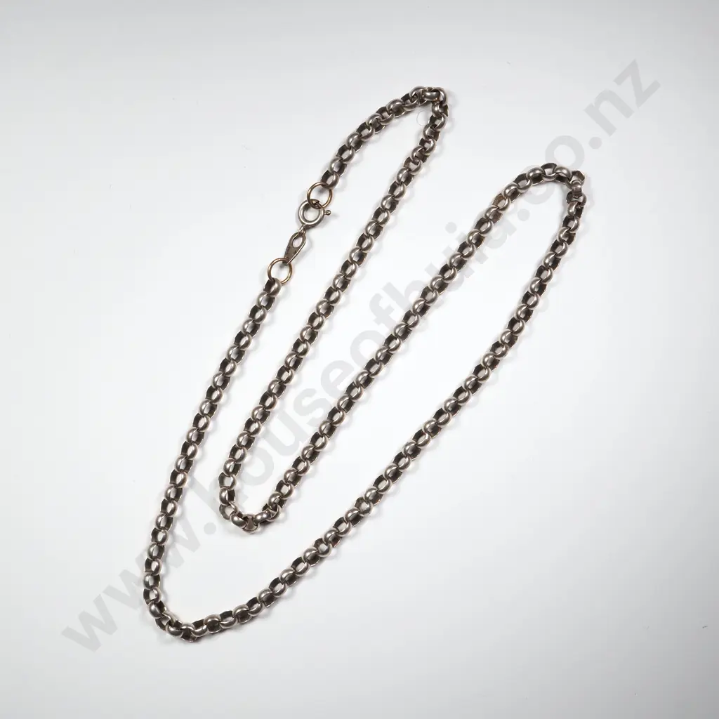 Sterling Silver Cable Link Chain Image 1++
