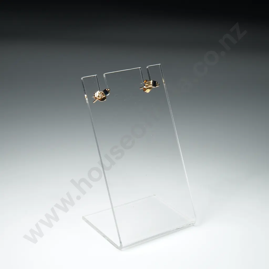 14ct Gold Earrings w Sapphires Image 1++