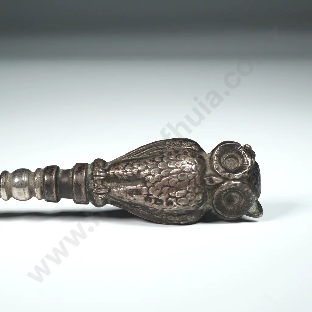 Sterling Silver Owl Boot Hook Image 1++