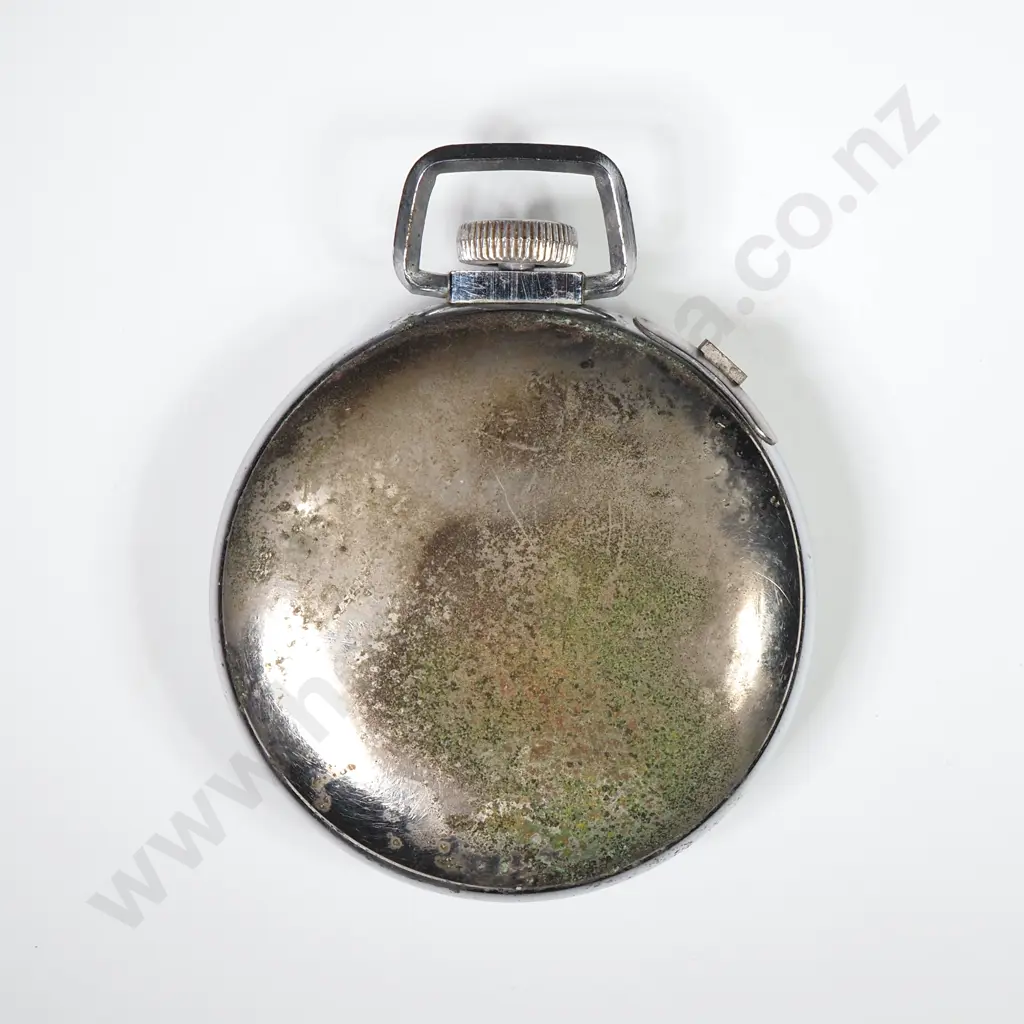 Vintage Ingraham Pocket Stopwatch Image 1++