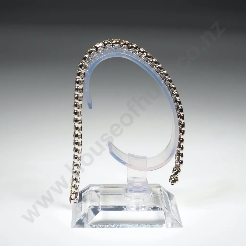 Metal Colourful Stone Bracelet A/F Image 1++