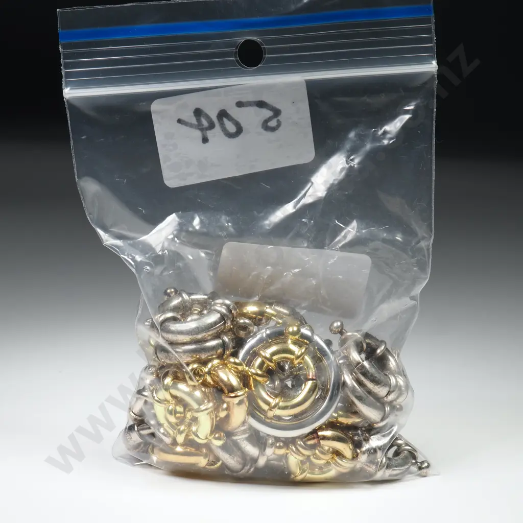 Brass Spring Clasps Image 1++