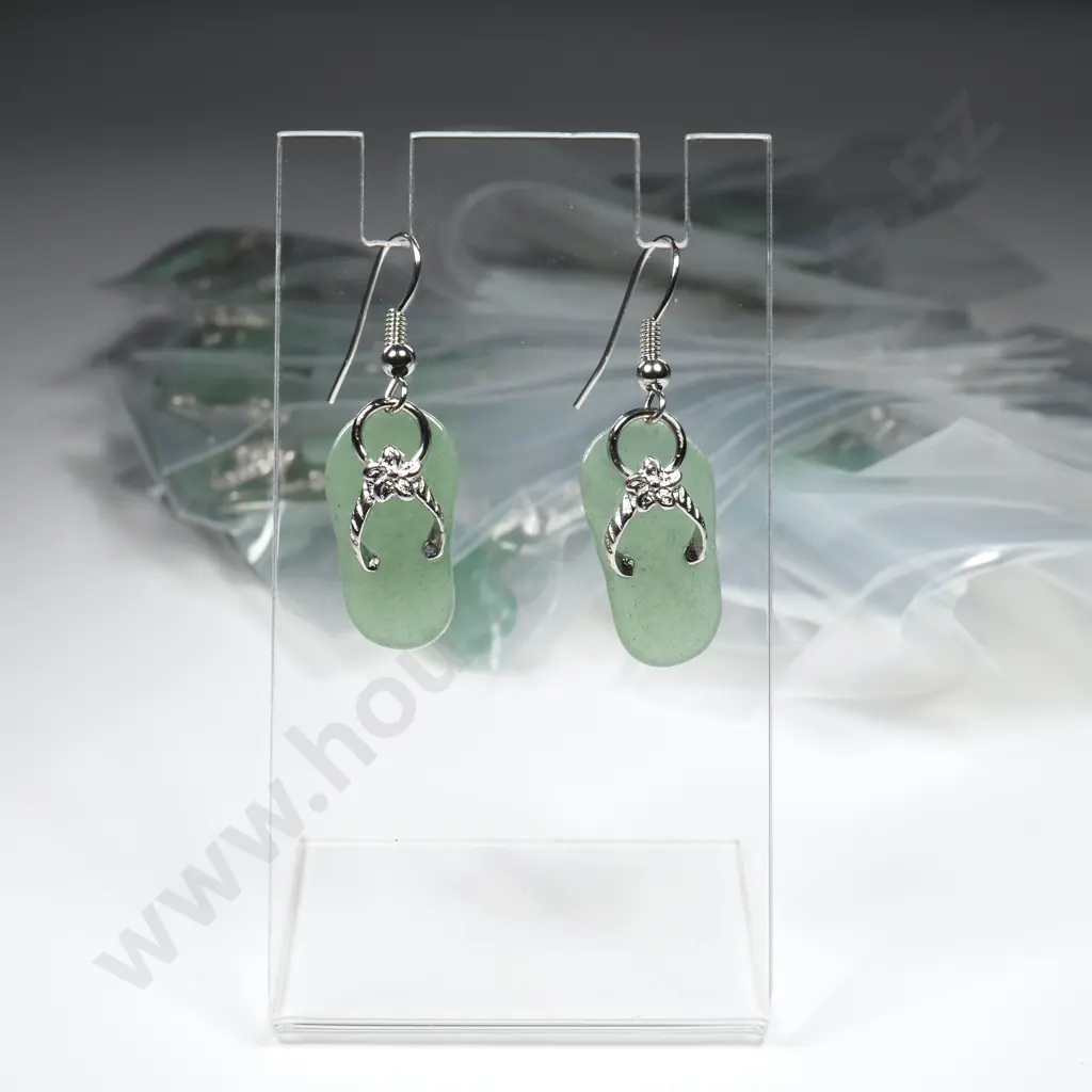 Twenty Pairs Stone Jandal Earrings Image 1++