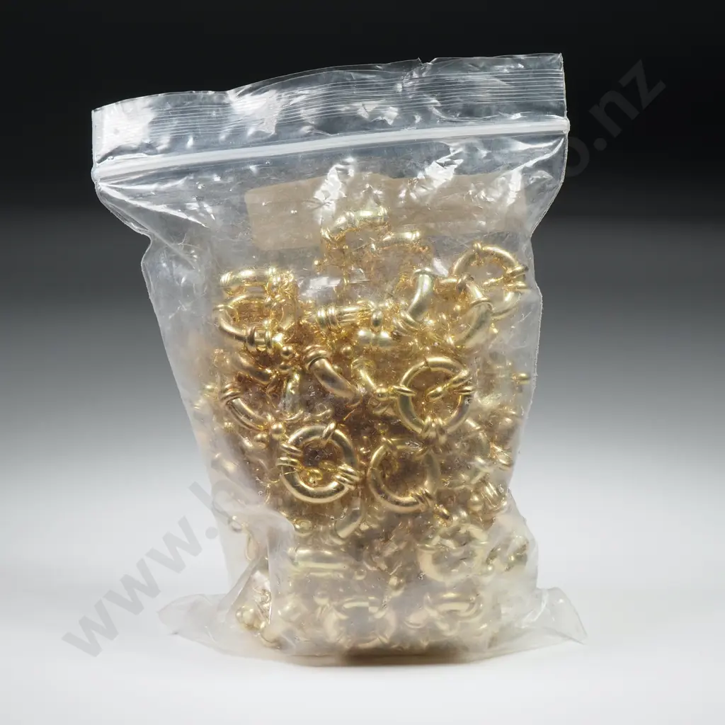 Brass Spring Clasps Image 1++