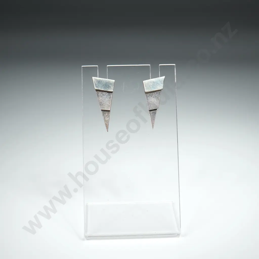 Sterling Silver Lightening Earrings Image 1++
