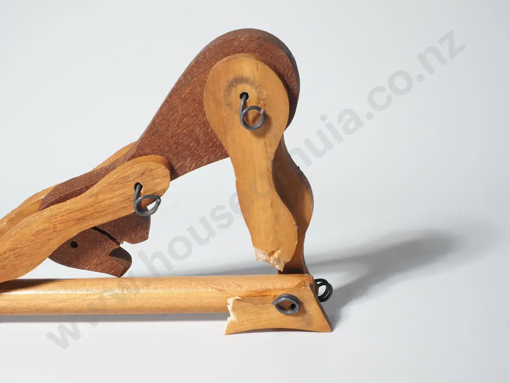 Bill Hammond - Articulated Wooden Puppet (c.1970s) Image 1++
