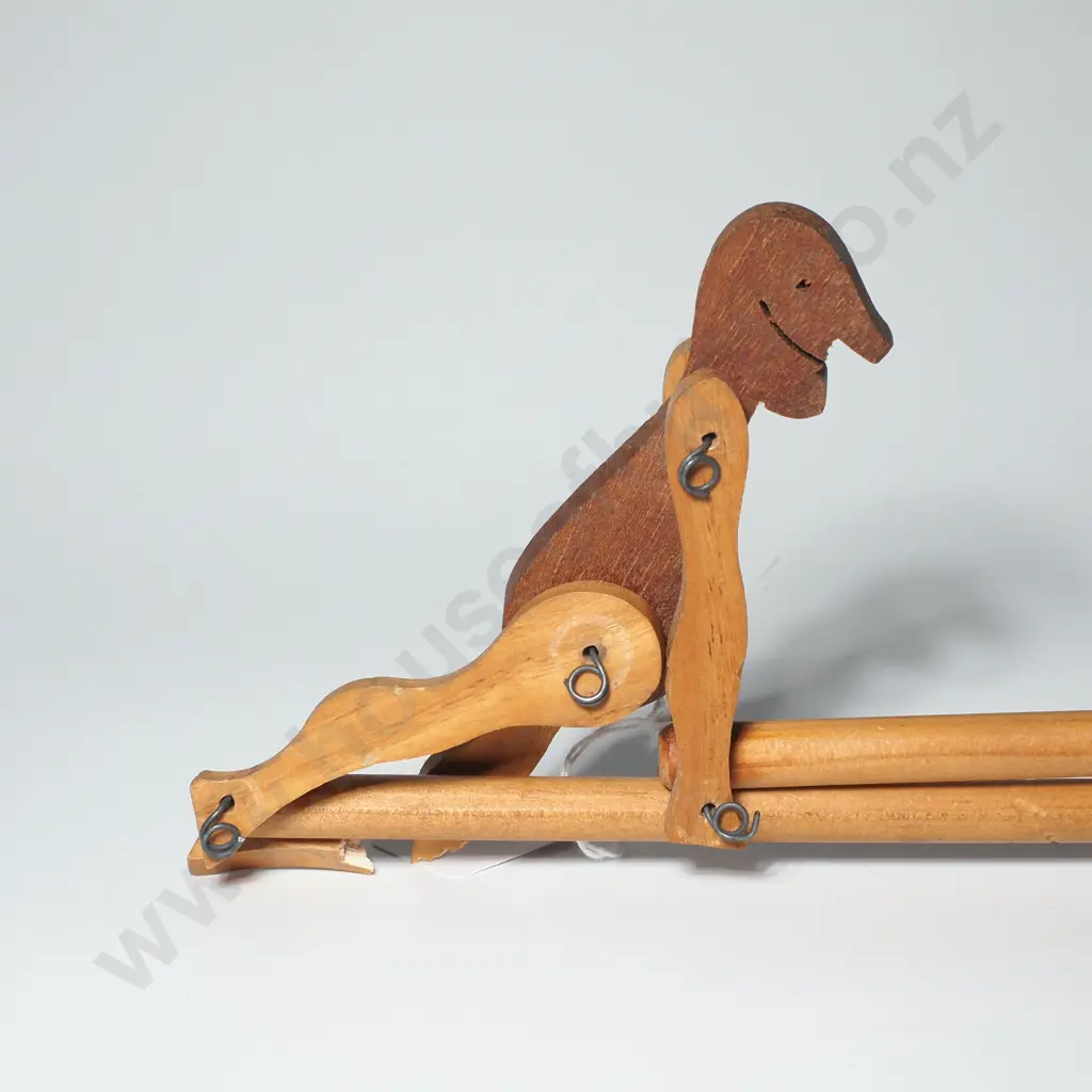Bill Hammond - Articulated Wooden Puppet (c.1970s) Image 1++