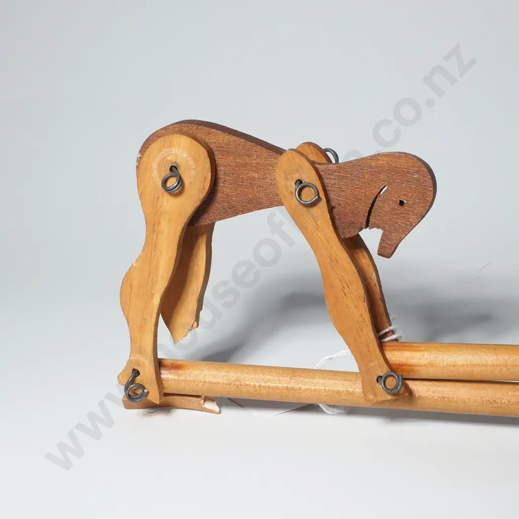 Bill Hammond - Articulated Wooden Puppet (c.1970s) Image 1++