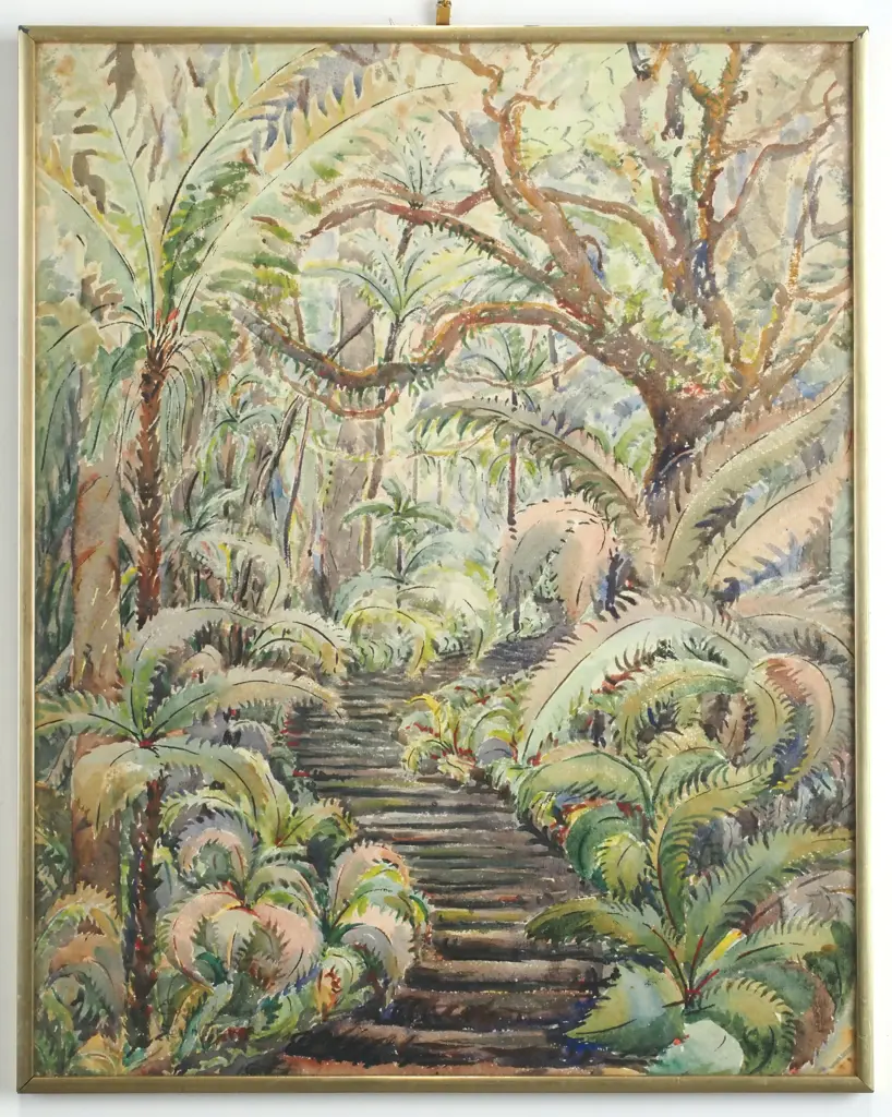 Eana Jeans  - Bush- Watercolour Image 1++