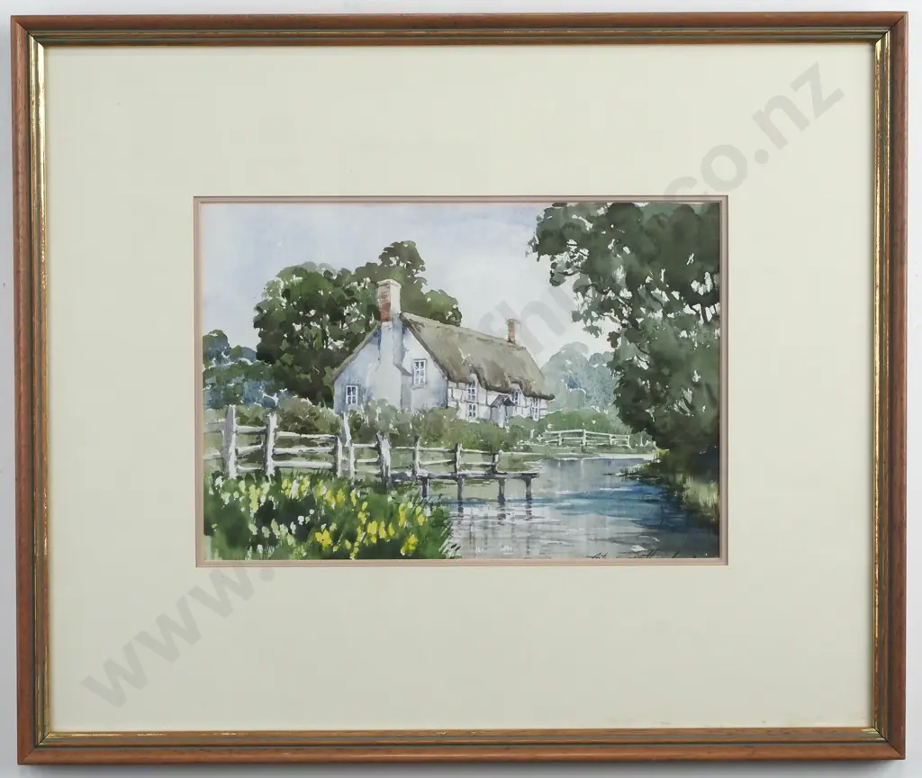 Aston Greathead -'The Arrow River ( England)', Watercolour Image 1++