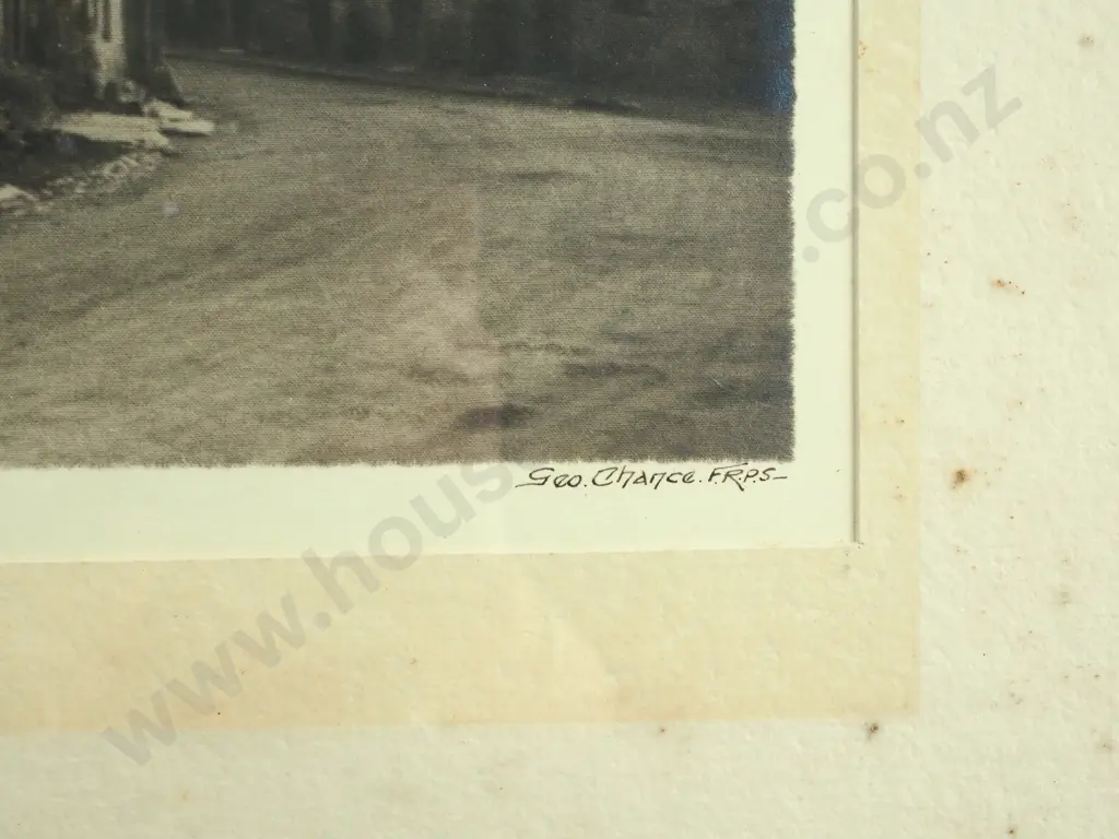 George Chance - White Hart Inn,Castle Coombe Wiltshire, Silver Gelatin Print Image 1++