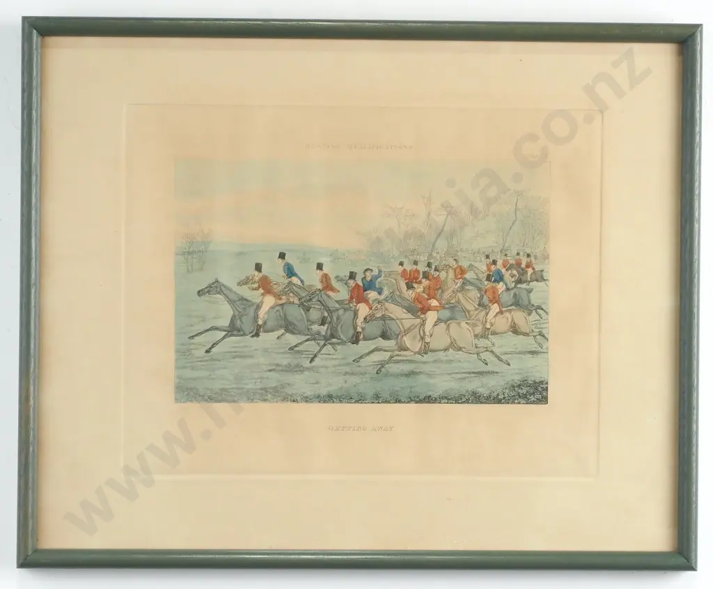 H Alken - Three Hunting Qualifications, Prints Image 1++