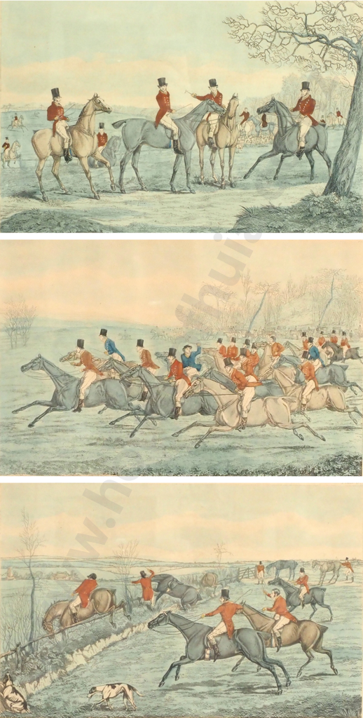 H Alken - Three Hunting Qualifications, Prints Image 1++