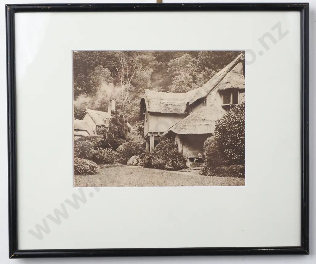 Attr. George Chance. Periwinkle Cottage, Somerset. Photo Print. Image 1++