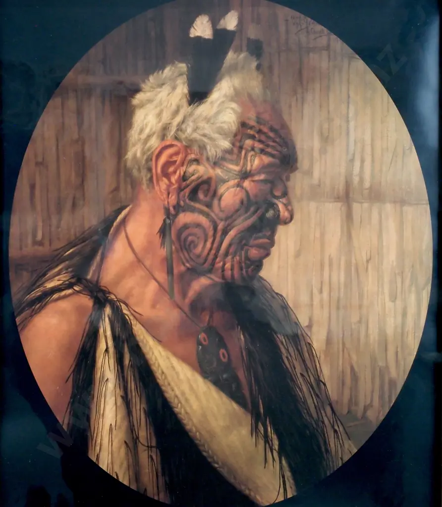 C. F. Goldie - Wharekauri Tahuna, Print Image 1++