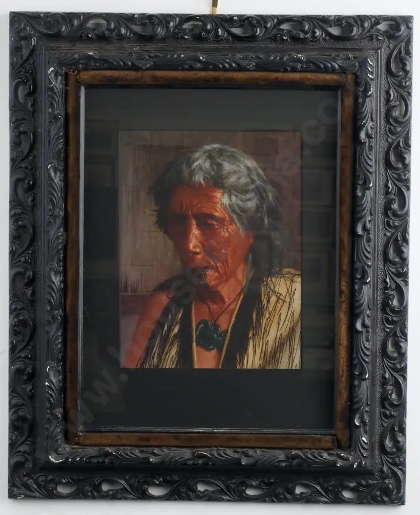 C. F. Goldie - Memories, Rakapa (An Arawa Chieftainess), Print Image 1++