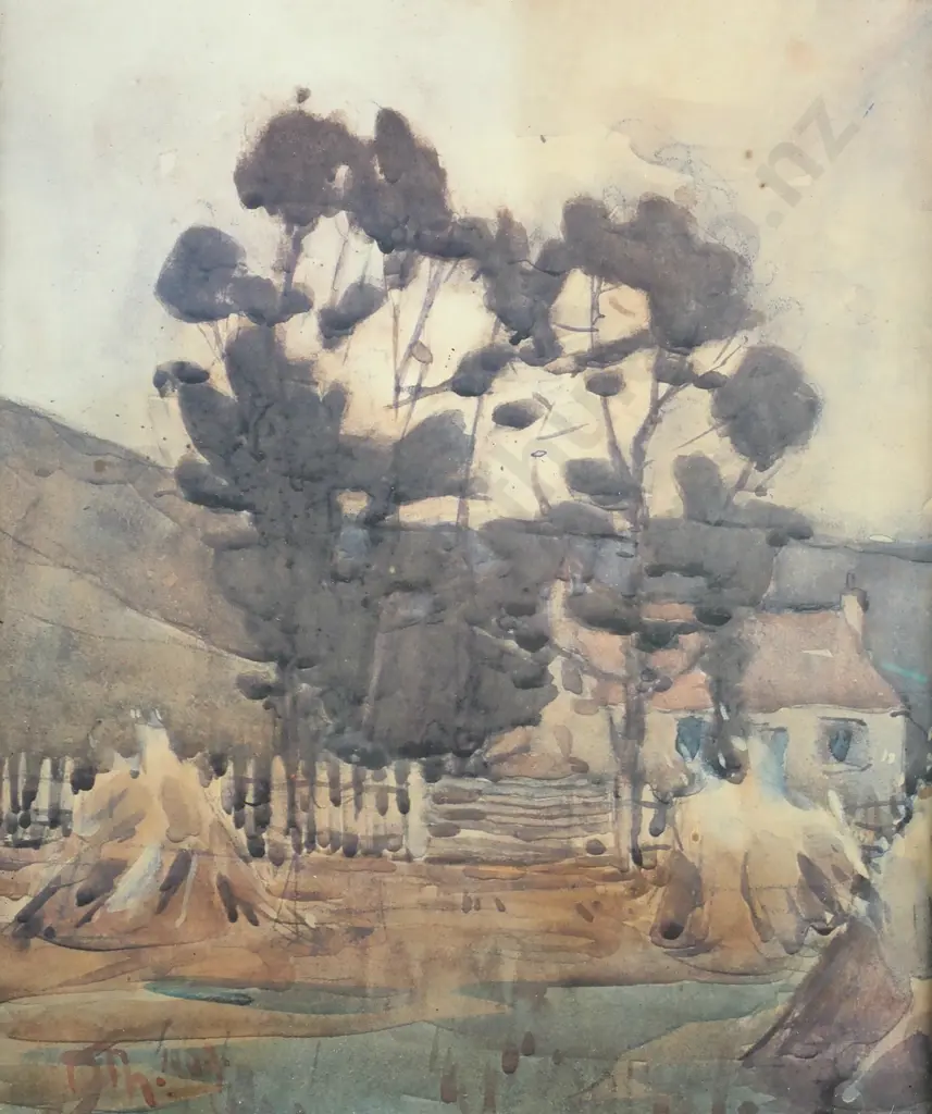 Unknown - Rural Scene, Print (1909) Image 1++