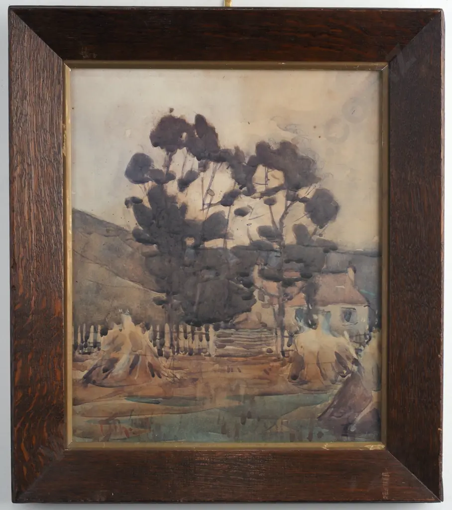 Unknown - Rural Scene, Print (1909) Image 1++