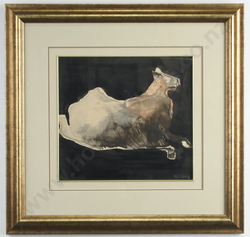 Suzanne Goldberg - Untitled, Watercolour & Ink Image 1++